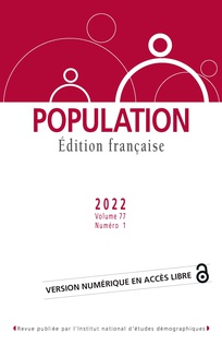 Image de la couverture de la revue Population