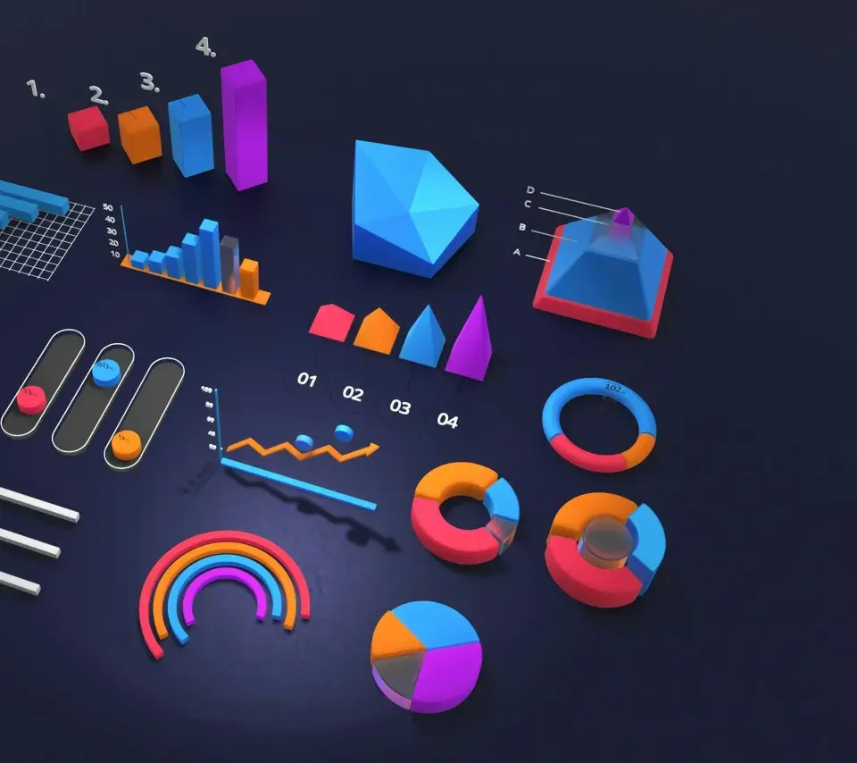 Image de graphiques statistiques