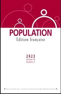 Image de la page de garde de la revue Populatiob
